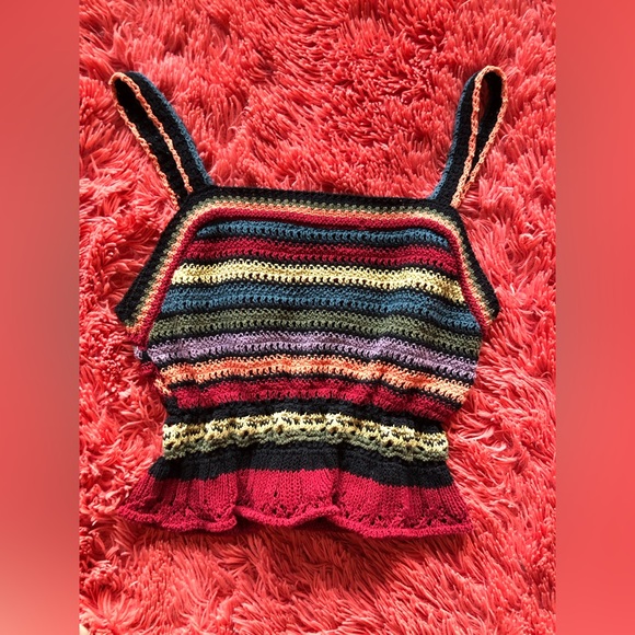 Bundle of Zara Halter/Crocheted Tops - Picture 4 of 5